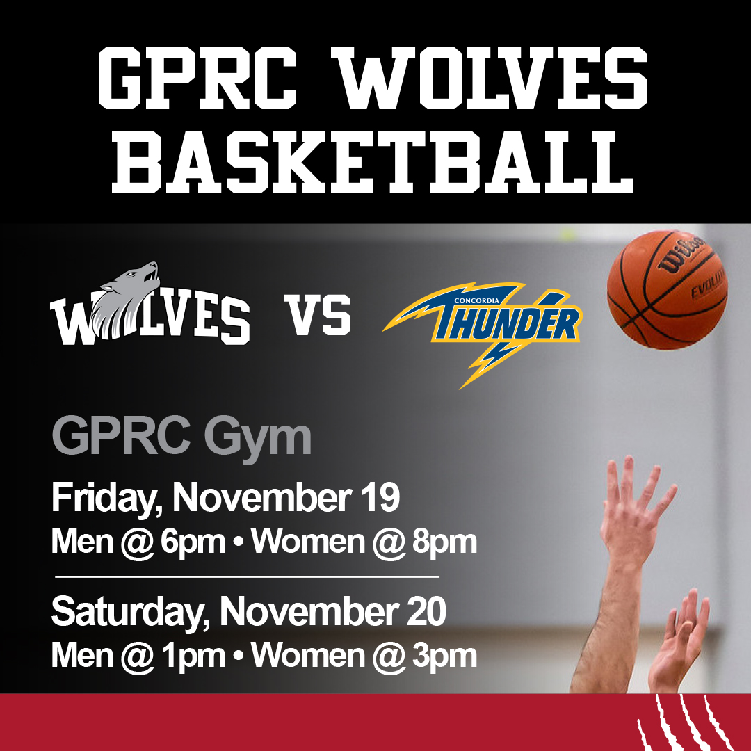 NWP_Wolves's tweet photo. ๐บ๐ | This weekend catch your #GPRCWolves basketball teams as they battle the @CUE_Athletics โก
๐๏ธ November 19 and 20
๐ GPRC Gym
Everything you need to know about showing your #wolvespride this season can be found at https://t.co/XhCb0hqBDS
#ACACsport https://t.co/ON8l5aEOvr