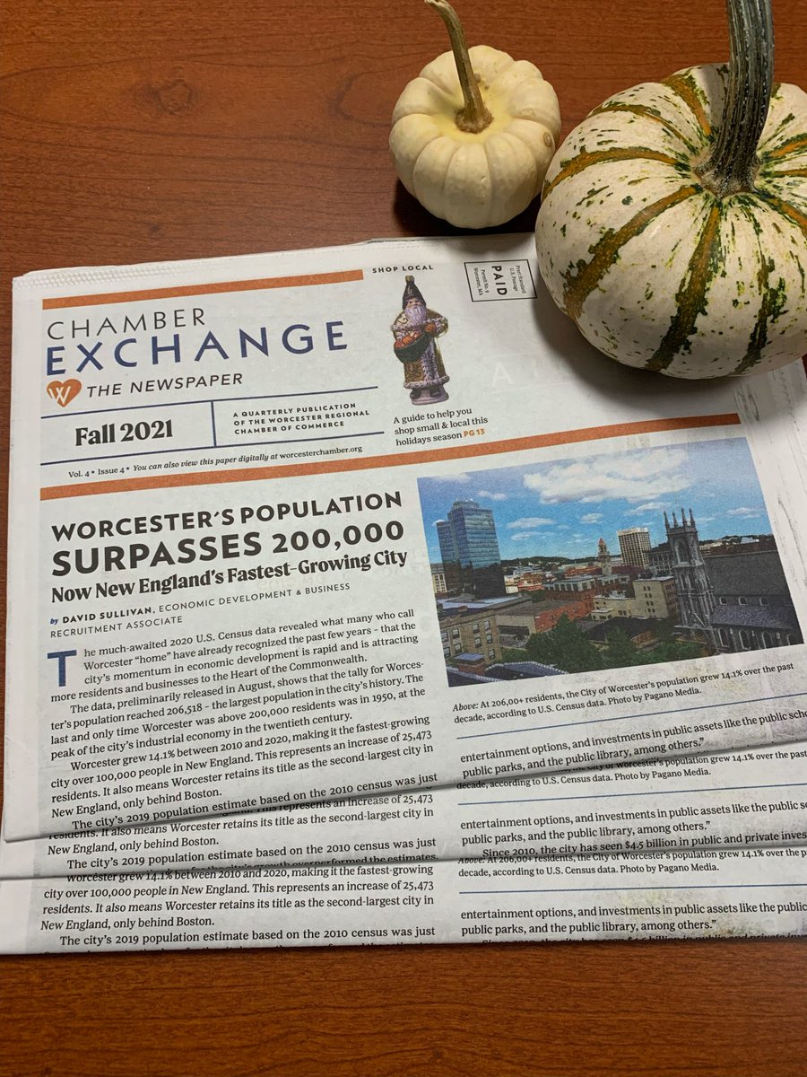 chamberworc's tweet photo. 📰 It’s that time again! Chamber Exchange: The Newspaper is hot off the presses and we are so excited to share it with you! Keep your eyes peeled 👀 for this November edition -- coming soon to a mailbox near you! 📬🗞 Can't wait? 
Read it now here: https://t.co/sHKtRhmHzU https://t.co/QFvlCVdu75