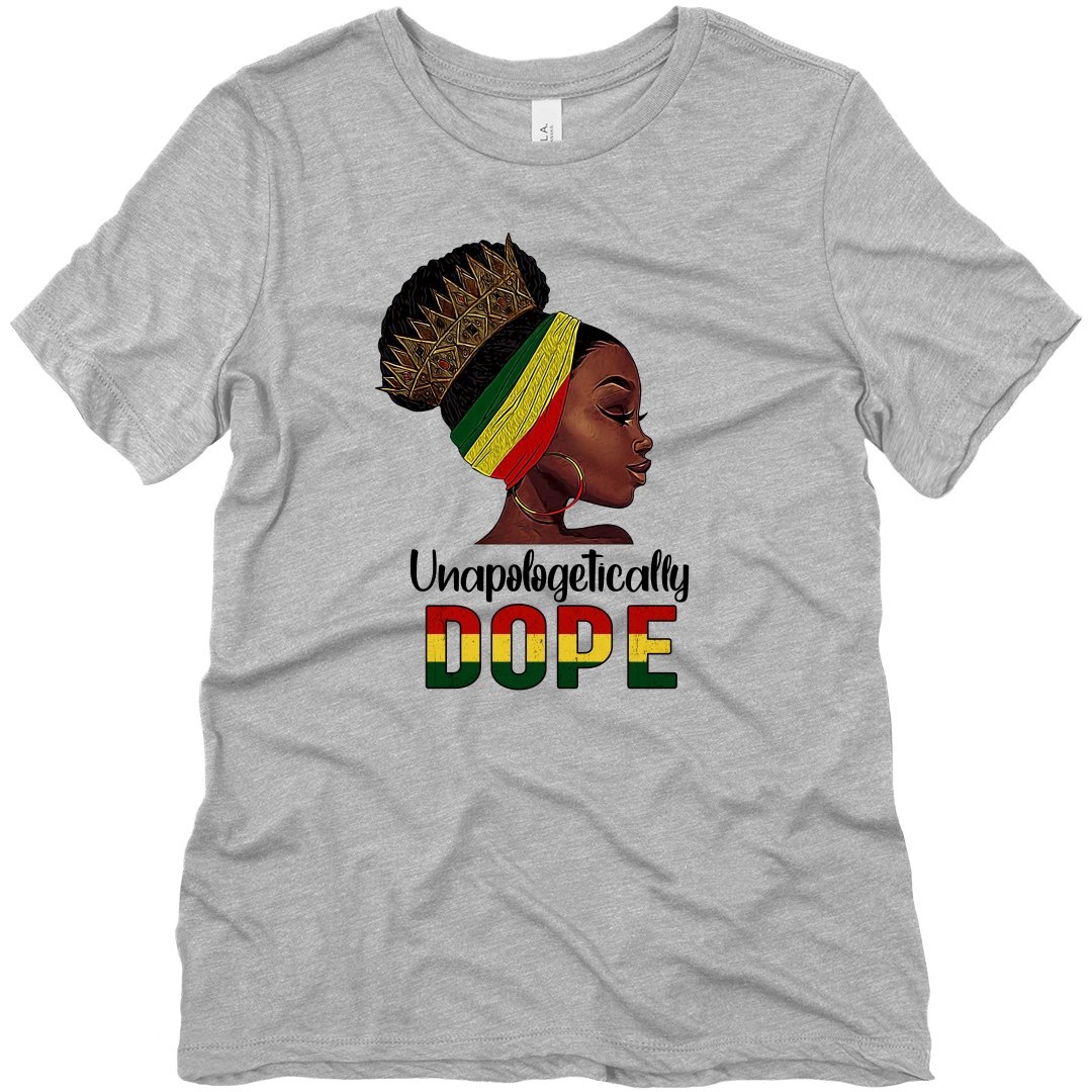 Unapologetically Dope Black Woman Collection by Kenique. SHOP at customizedgirl.com/s/bykenique #bykenique #blackwoman #blacklivesmatter #blackgirlsrock #melanin #melaninpoppin #blackqueen #inspiration #motivation #blackgirls #blackgirlmagic #naturalhair #africanwoman #jamaicanwoman