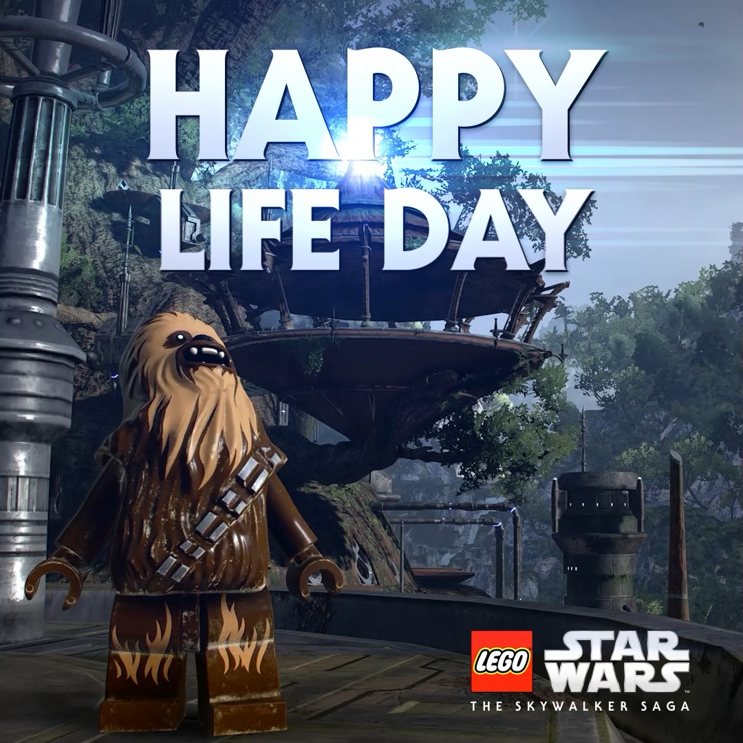 LEGO Star Wars Game on Twitter "Translation HAPPY LIFE DAY LifeDay