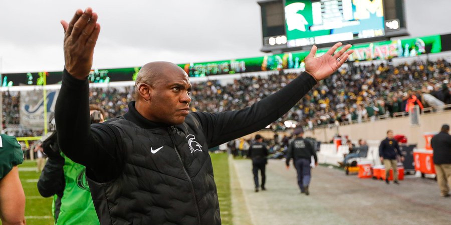 shongables's tweet photo. MICHIGAN: Michigan State Head Coach Mel Tucker will soon make history as the highest paid Black head coach in American sports following the signing of a historic 10-year, $95 million contract extension.
@CBS46 https://t.co/wrabsvQZvY