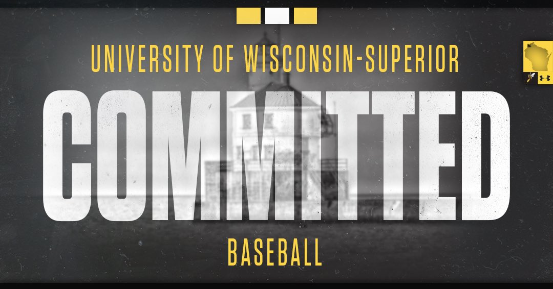 MckellarMason's tweet photo. I’m excited to announce I will be continuing my academic and athletic career at the University of Wisconsin-Superior. I want to thank all my family, friends, and coaches for helping me get where I am today. Go Yellowjackets🐝. @UWSbaseball @DiamondWarhawks @GRBRays https://t.co/S3XPAIpeSI