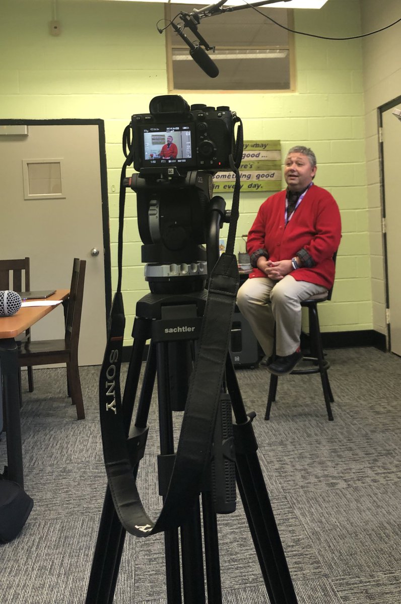 HaywoodSchools's tweet photo. Glad to host @InstructUP and allow them to tell the story of reading instruction in @HaywoodSchools.  Our work with the reader/writer project is helping support early literacy growth. https://t.co/yBus8tP5vZ