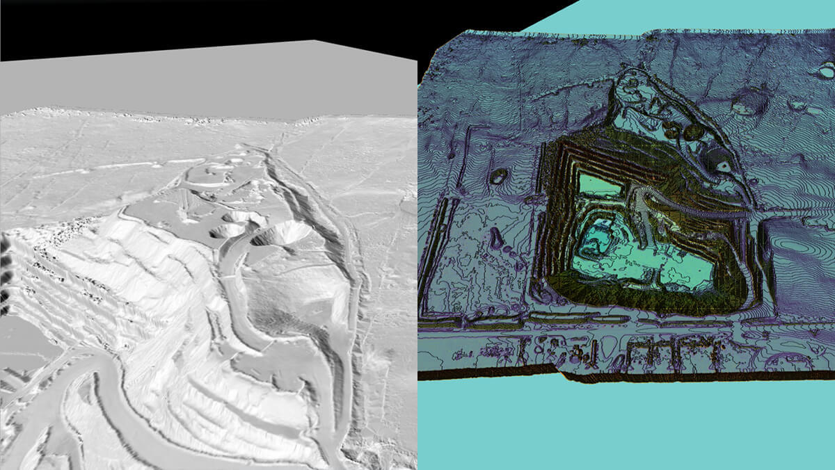 VolatusServices's tweet photo. ConnexiCore completed a 300-acre #drone survey of a quarry and heavily-vegetated adjacent property to identify sinkholes. By using #lidar data, we were able to discover significant movement in and around the existing sinkholes.

#topographicmapping #3D #mining #sinkholes #GIS https://t.co/ZhiqHvLQux