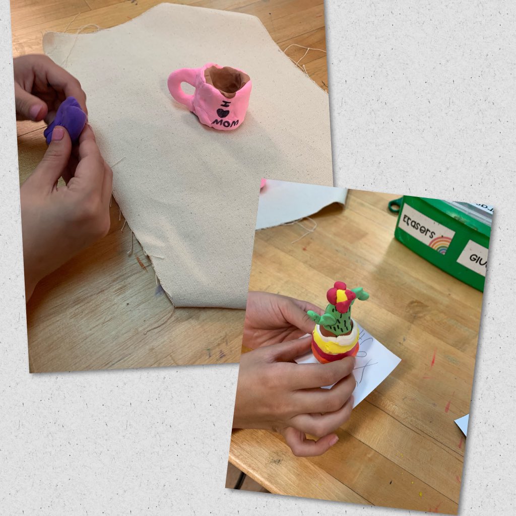 MYESartFCPS's tweet photo. 4th grade modeling clay choice projects! This was the first year I have used model magic, it’s a great medium and the students love it! https://t.co/btnGKQ6IGk