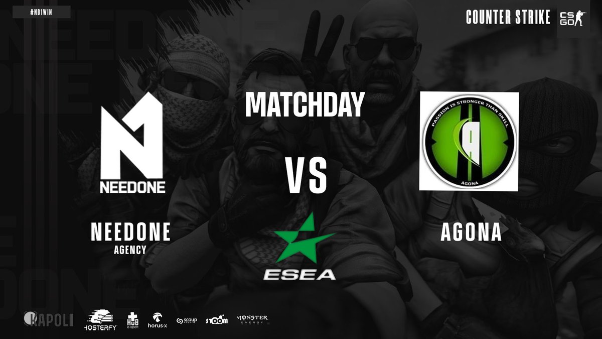 NeedONE_ND1's tweet image. #Matchday

Our #TeamCSGO is playing the ninth game of @ESEA open tonight 💪

🆚 #aGona 🇩🇪
🗺 de_overpass
⏰ 7.00pm
📅 9th days

Let&apos;s go ! #Nd1WIN 💪