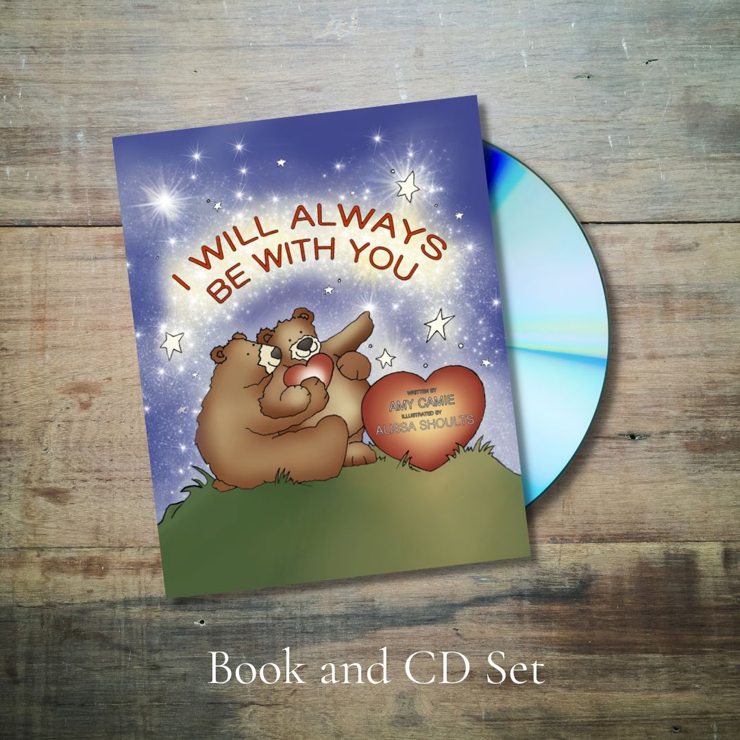 Amy Camie's "I Will Always Be With You" Book and CD Set allows you to create a much needed sense of security when dealing with grief and loss. Comforts children and adults alike. ❤️
 #childrensgrief #childrensgriefawareness #childrensgriefawarenessday