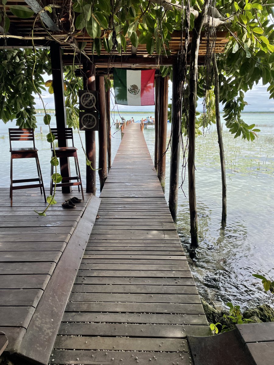 MiniRetirements's tweet photo. Had to take a cold shower to rinse off the lake water from Mexico’s bluest lake. #whyFIREsucks #miniretirement https://t.co/FtFmIpFL5m