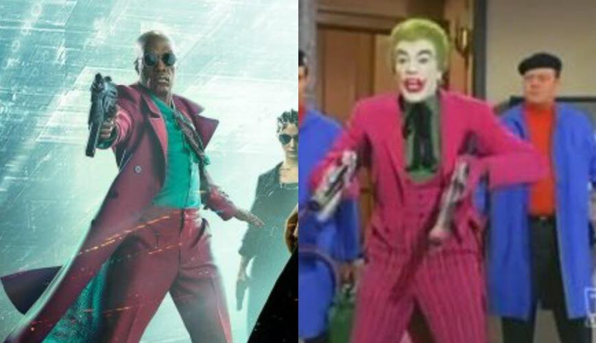 tromtastic's tweet photo. #Spoilers but I think @yahya is actually playing 1966 Joker in The Matrix Resurrections… 🧐 https://t.co/eQCf4bF1QK
