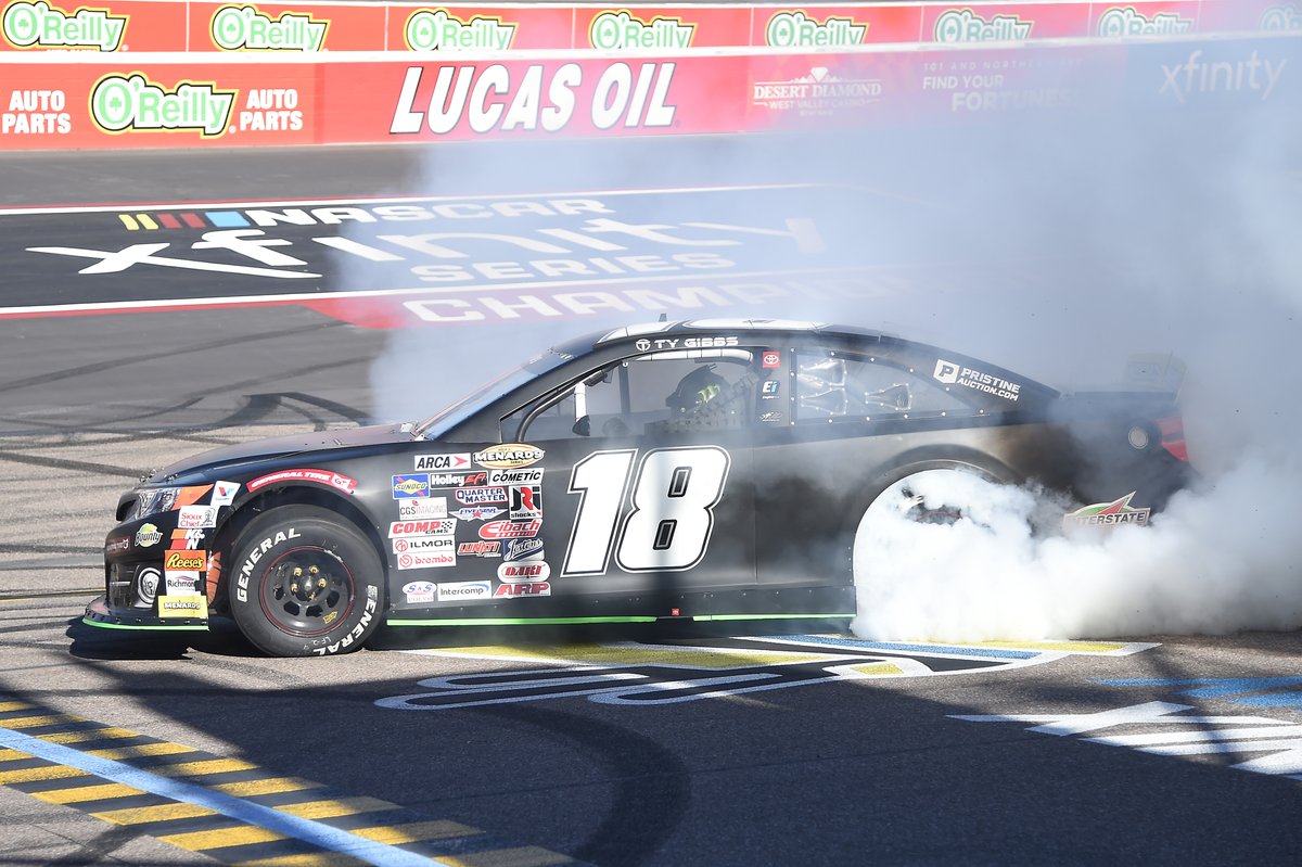 Congratulations to <a href="/TyGibbs_/">Ty Gibbs</a>  and the entire <a href="/joegibbsracing/">Joe Gibbs Racing</a> organization on their Menard’s <a href="/ARCA_Racing/">ARCA Menards Series</a>  Series Championship. Intercomp is the Official Scale of ARCA, and JGR relies on IntercompRacing.com RFX Billet Scales &amp; Setup Equipment to win races &amp; championships.