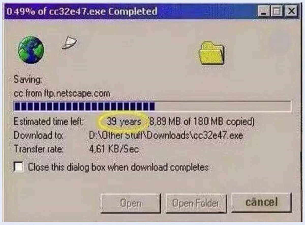 asmfuture's tweet photo. ETHEREUM IS THE FUTURE! Look how much technology has advanced since the 90s! I may actually still have a Limewire file/torrent downloading from 2001 or so... 😝
#ETHSUCKS #XRPTHESTANDARD #XRP #MYPERSONALHELL https://t.co/KeBgyrgmvU