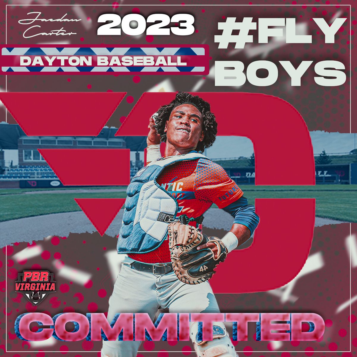 PrepBaseballVA's tweet photo. 🚨Commitment Alert 🚨

#PBRFG21 #TeamMidAtlantic members continue to fly off the board.

'23 Jae'dan Carter (@colgan_baseball) makes his commitment to @DaytonBaseball 

See the future #FlyBoys full profile 👇
https://t.co/zA9rOG2o3Z 

@prepbaseball @ShooterHunt 

#ShapeTheState https://t.co/fBJLRPjMlO