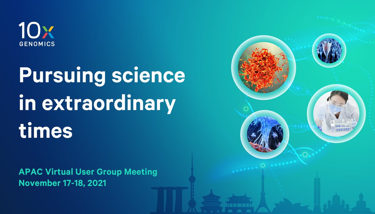 mscienceaustnz's tweet photo. Day 2 of #10xAPACUGM starts at 2pm ADST with tips & tricks for #SpatialBiology.
Followed by a session with tips & tricks for #SingleCell #Genomics feat. @GammyAL from @GarvanInstitute at 5pm ADST.
Haven't registered yet? It's not too late! ➡️ https://t.co/3iqS861WkN https://t.co/kIzGFb2CN8