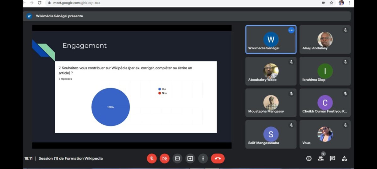 #Sénégal

Session de formation des volontaires wikimediens sur l'univers <a href="/Wikipedia_fr/">Wikipédia en français</a>

Une communauté est née, prête à assurer une vulgarisation de l'outil et à contribuer à une plus grande diversité des contenus