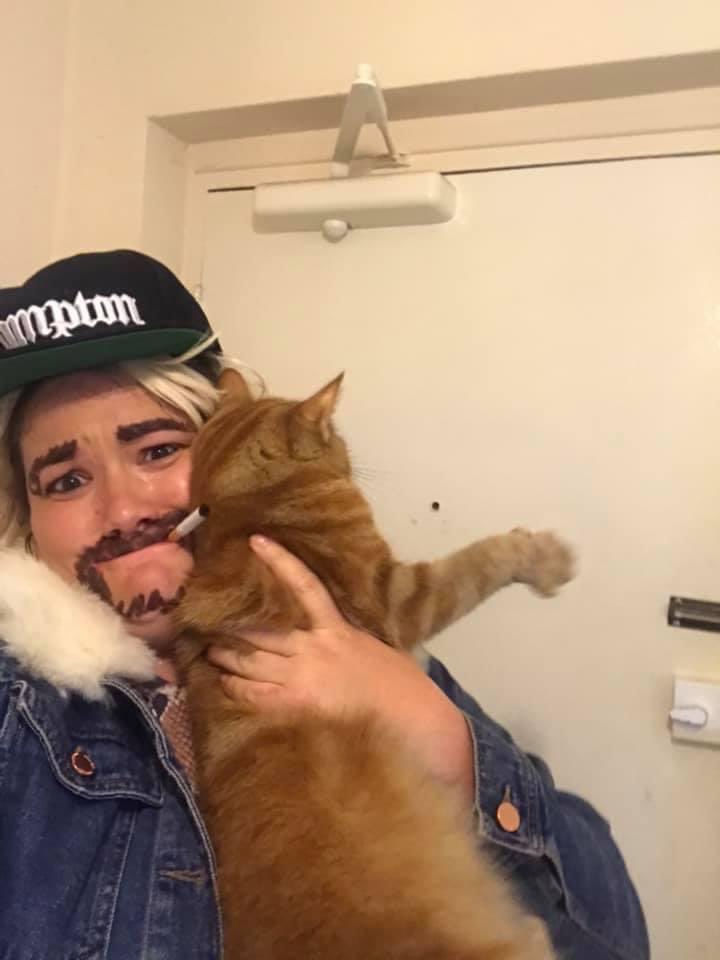 Chloe_Driver's tweet photo. In honour of Tiger King on Netflix tonight… here is me as Joe Exotic #joeexotic #tigerking #tigerkingnetflix #netflix https://t.co/eMOjEnPMLy