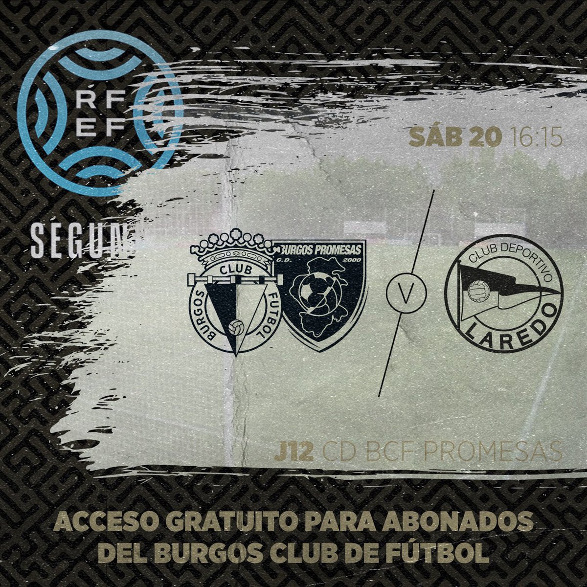 Este fin de semana nuestro @BCFPromesas se juega los tres puntos ante el <a href="/CDLaredo/">Club Deportivo Laredo</a> en la Ciudad Deportiva ¿te animas a empujarles camino de la victoria?

🗓 Sábado 20.11.21

⌚️ 16:15

🎟 Acceso gratuito para nuestros abonados.

#EstamosDeVuelta 🤍