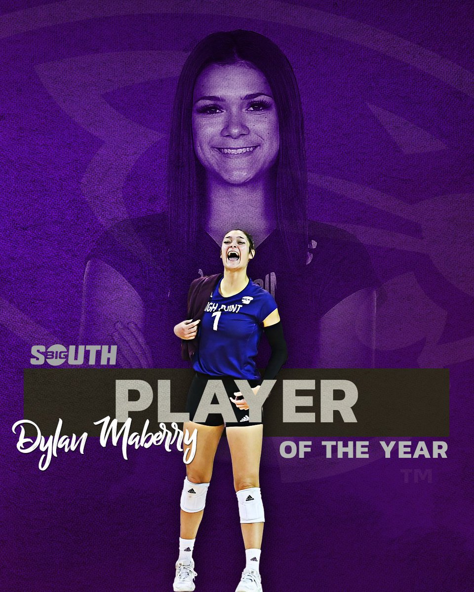 BigSouthSports's tweet photo. She recorded a team-high 344 kills and averaged 3.73 points per set!

@HPUVB's Dylan Maberry is the 2021 #BigSouthVB🏐 Player of the Year! https://t.co/hUWmPC7hGK