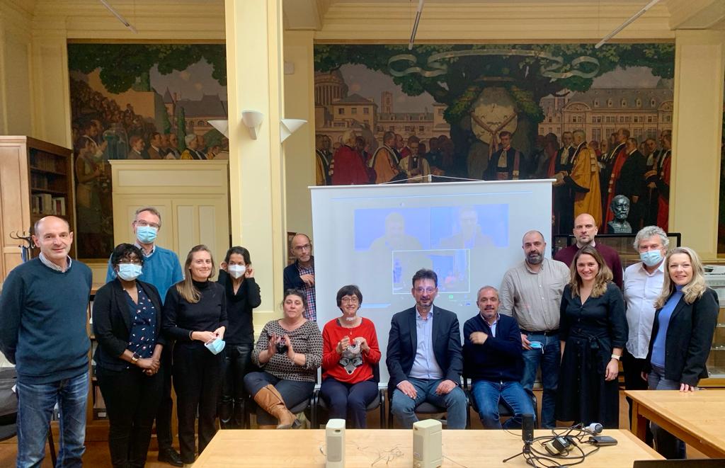 2021 NanoTBTech consortium meeting in Paris. Great atmosphere in a fantastic organisation of the <a href="/CNRS/">CNRS 🌍</a> partners.