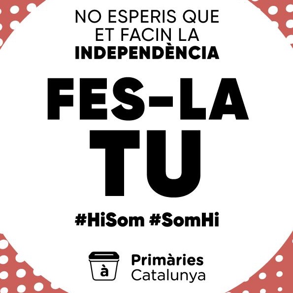 PrimariesCat's tweet photo. No t'aturis, no ens aturem, no ens aturaran 
#VoluntarisPrimaries

💻https://t.co/S7OXc3xdz9
📺https://t.co/GV2Yxi3IWU https://t.co/QZlA1twDSc