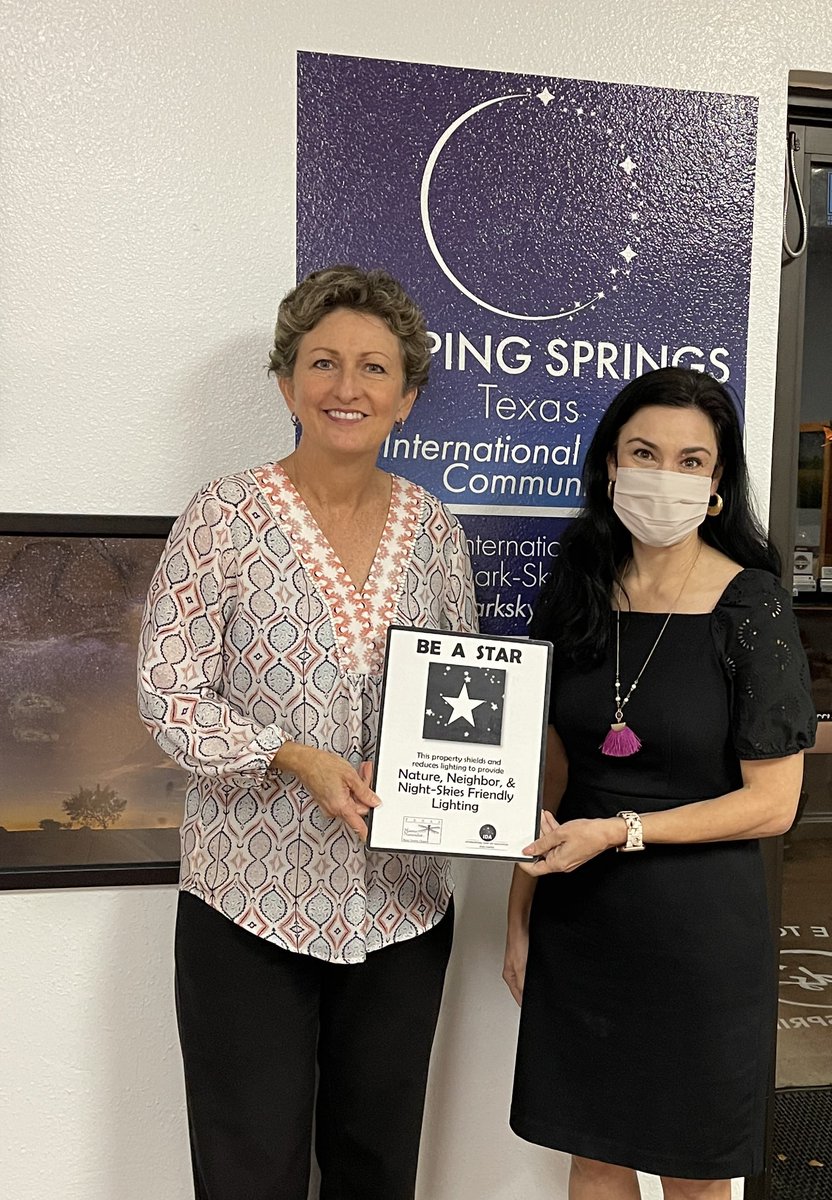 DSISDHollyMK's tweet image. Thanks to the @CODSofficial for recognizing @WSES_Tiger as a dark sky compliant campus for our community. I appreciate our construction team including this as part of their planning for this beautiful campus. #iamdsisd