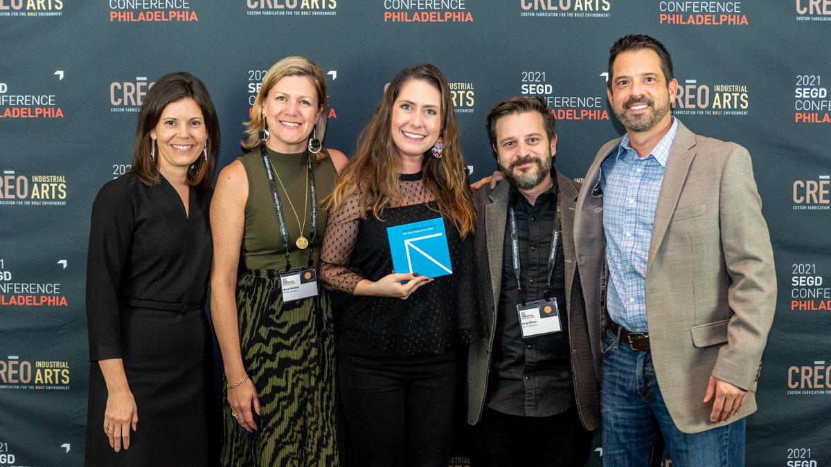 Art Processors (@artprocessors) on Twitter photo All smiles from <a href="/ld_jensen/">Lauren Jensen</a>, <a href="/alicedowwalker/">alicedowwalker</a> and Ariel receiving an <a href="/SEGD/">SEGD</a> Global Design Award. “The most innovative aspect of this installation is how it brings another dimension with AR as a layer to give an experience beyond the art and enhance the storytelling.” — #SEGD Juror All smiles from <a href="/ld_jensen/">Lauren Jensen</a>, <a href="/alicedowwalker/">alicedowwalker</a> and Ariel receiving an <a href="/SEGD/">SEGD</a> Global Design Award. “The most innovative aspect of this installation is how it brings another dimension with AR as a layer to give an experience beyond the art and enhance the storytelling.” — #SEGD Juror