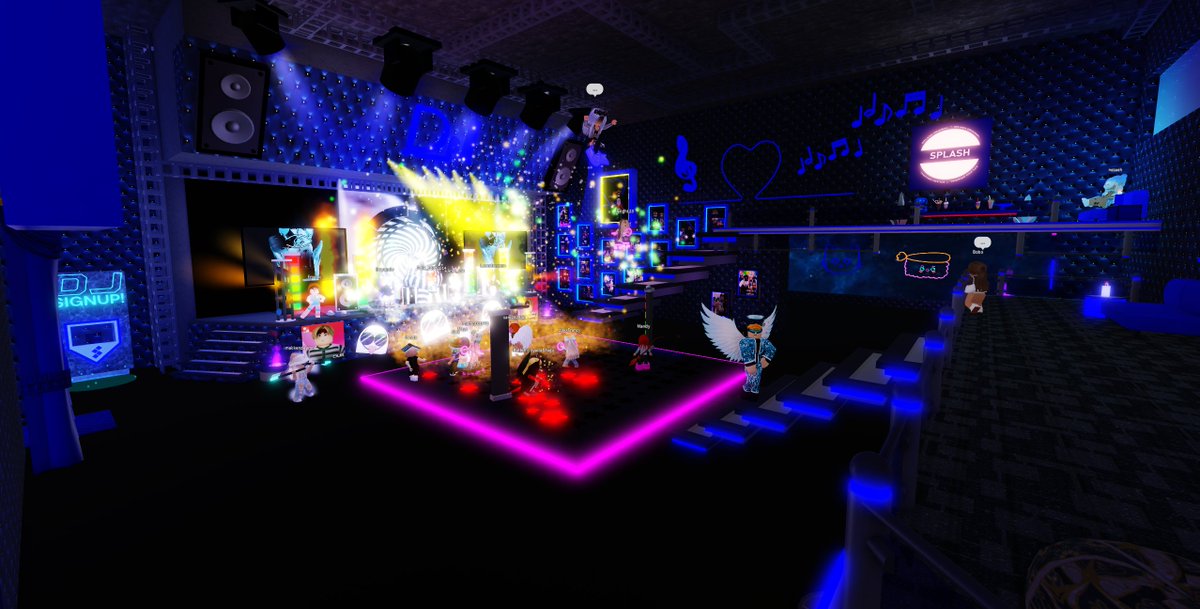 JazzerTheAngel's tweet photo. There are so many more club's I seen On Splash so Far, Just The Creations of some are astounding and Different, Yet its made by them, I mean, Look at THESE clubs from
 @SerpentStick 
blue
@Mrshoppingcart1 
@Chinako71 
All clubs ID are In comment 👇

#madewithsplash #splashroblox https://t.co/jfRB7EB8bI
