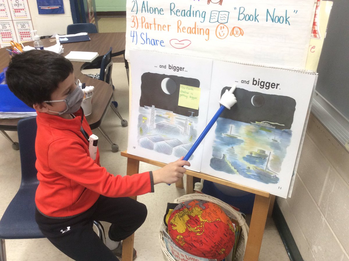 tchanatski's tweet photo. Practicing our fluency!! 👩🏻🏫📚🗣🙌@Hubbard_School @LanguageArtsRSD #ProfileofaRamseyGradute #scienceinfusion https://t.co/Uw8nV6Hxrx
