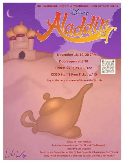 Do you still need to buy your tickets for Aladdin Jr? Head on over here! 

eventbrite.com/e/westbrook-in…