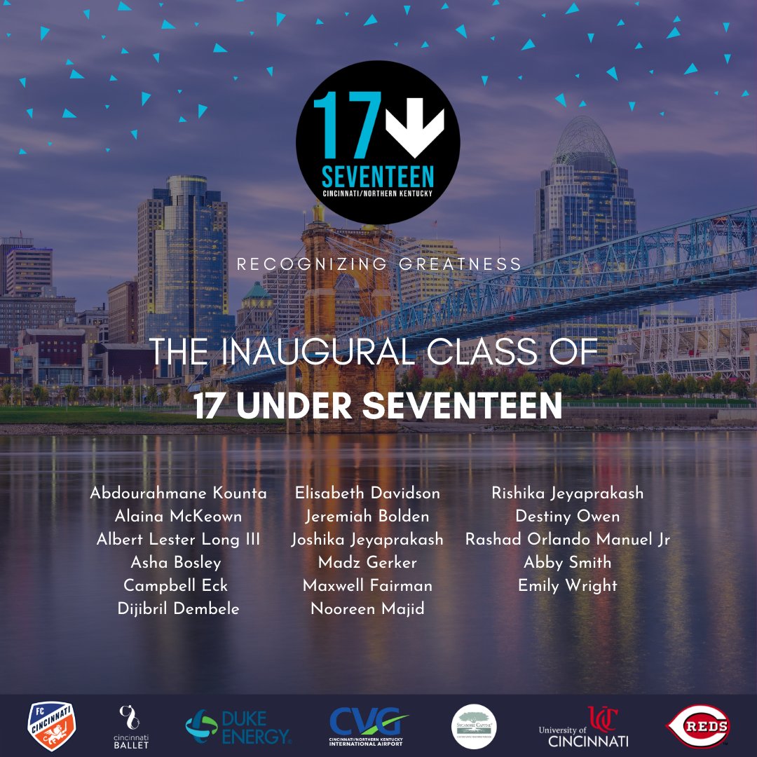 Congrats to our 8 NKY Students who were selected to the 17 under Seventeen Award! These students showcase leadership qualities, such as academic achievements, random acts of kindness, and community involvement! #connectgrowserve #nkyproud