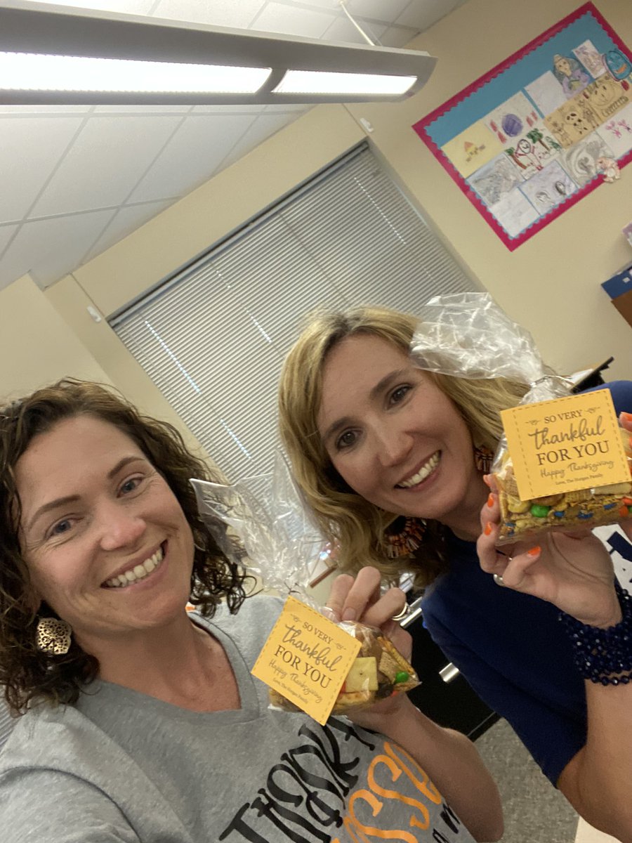 MrsWard_ASE's tweet photo. So very thankful for YOU, @HorganELTOFE! #lulusmix #spoiledteachers #thankful @MCorley_ASE https://t.co/YqbatoiKlq
