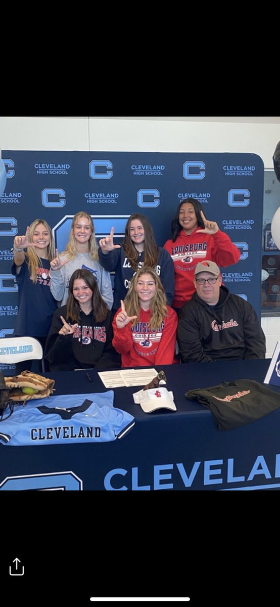 Set a school record for Softball players signing to play @ the next level today. Congrats to Lacy Smothers, Taylor McQueen, Zoey Jones, Kylie Gilmour, Sarah Prosser, and Iona Davis. #Rams4life