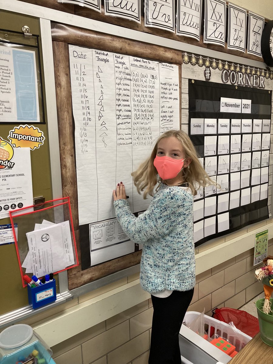 MrsBHsClass1's tweet photo. Adding to the meter-a-day recording and calendar grid for Number Corner. #rfesaew #bcpsAEW @missyfanshaw @RodgersForgeES https://t.co/uNpFu7B5fu