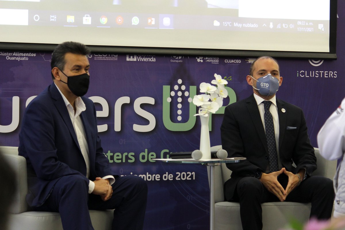 innovagobgente's tweet photo. Arrancamos #ClustersUP de la mano de la Secretaría de Desarrollo Económico Sustentable (SDES). En este Foro se presentaron problemáticas tecnológicas de los distintos clústeres que integran el ecosistema Valle de la Mentefactura.

#SoyMentefactura https://t.co/KCzLl8rQMn