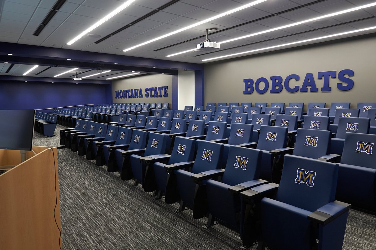 A look inside the new <a href="/montanastate/">Montana State University</a> Football Team Room featuring their new SuiteMax Axis chairs from DreamSeat! 

Learn more at DreamSeat.com
<a href="/Dreamseat_AB/">Adam Beyda</a> 

#DreamSeat #FilmRoom #FixedSeating