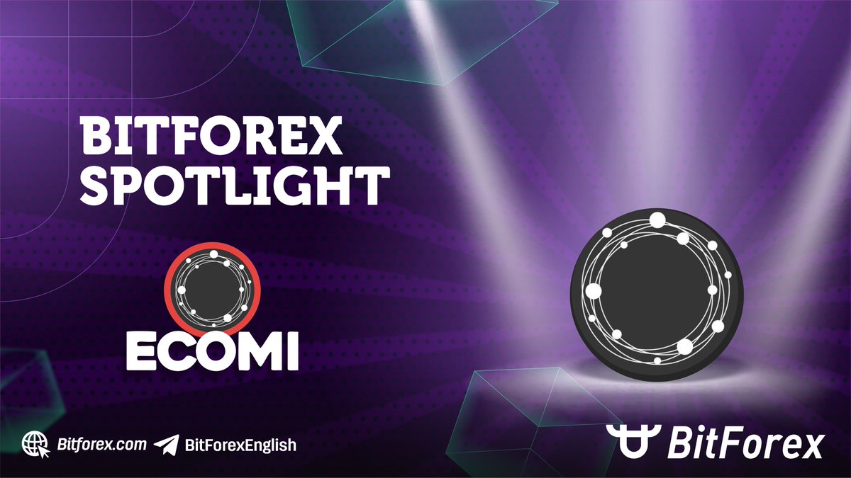 bitforexcom's tweet image. 💡In today's #BitforexSpotlight we have @ecomi_
#ECOMI is a technology company that aims to lead the way in the emerging digital collectibles space, as well as the protection of digital assets.

📈Your $OMI token is available here at #Bitforex: bitforex.com/en/spot/omi_us…

#VeVe #NFT