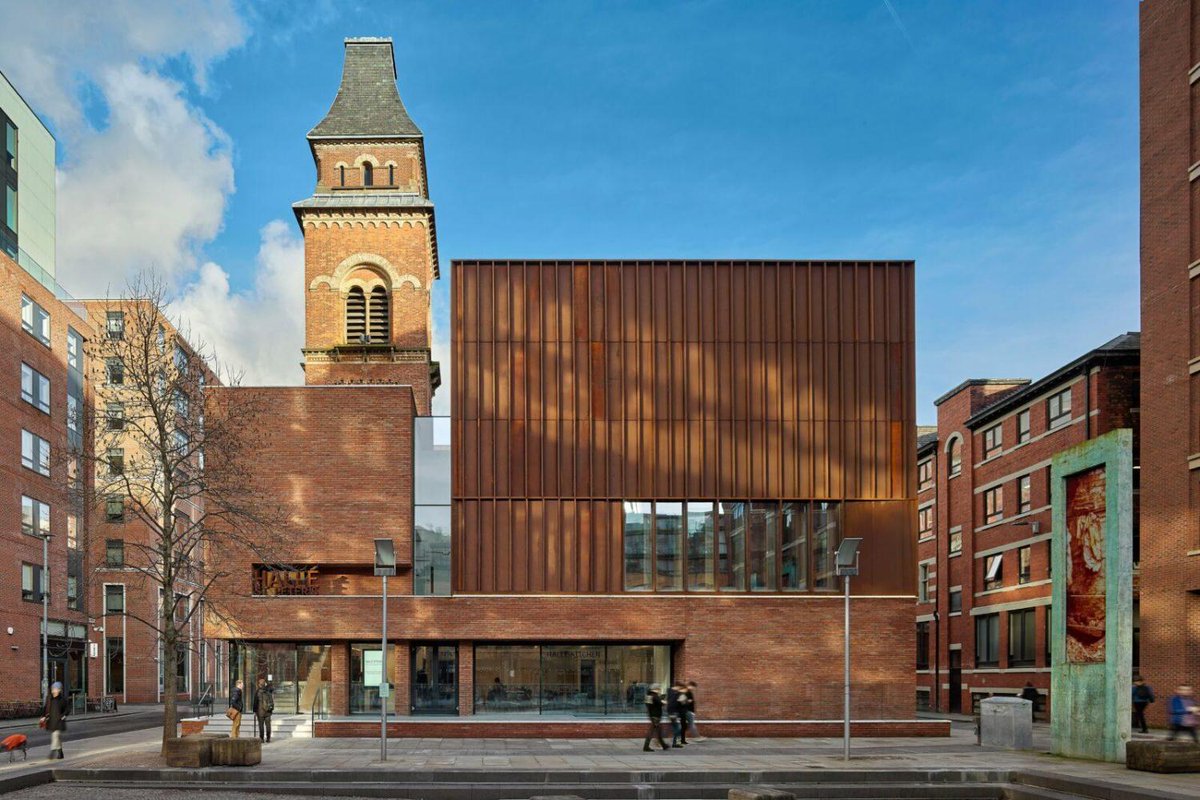 The prize for this year's Cultural project goes to @shr_STUDIO for the Oglesby Centre at Hallé St Peter's 🏆 @hallestpeters @the_halle #AJArchAwards 📷 @DanieHopkinson architectsjournal.co.uk/news/church-co…