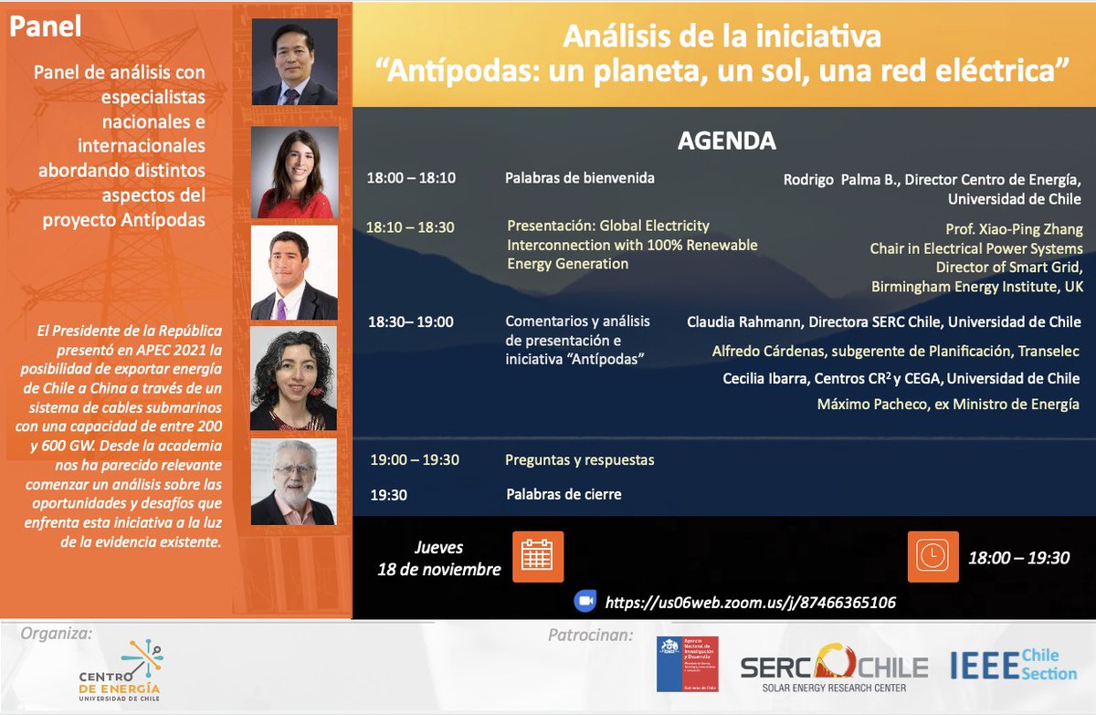 Conversatorio mañana jueves: