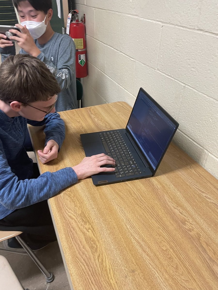 GoldenGeeseBots's tweet photo. We had a new member join our team today!! He helped us with programming a ton today we can’t wait to see what else he adds to the team!!! #teamwork #Robotics #firstfoward #firstinspires #programming #ftc @FTCTeams @FIRSTweets https://t.co/Y6CA5jrhjw