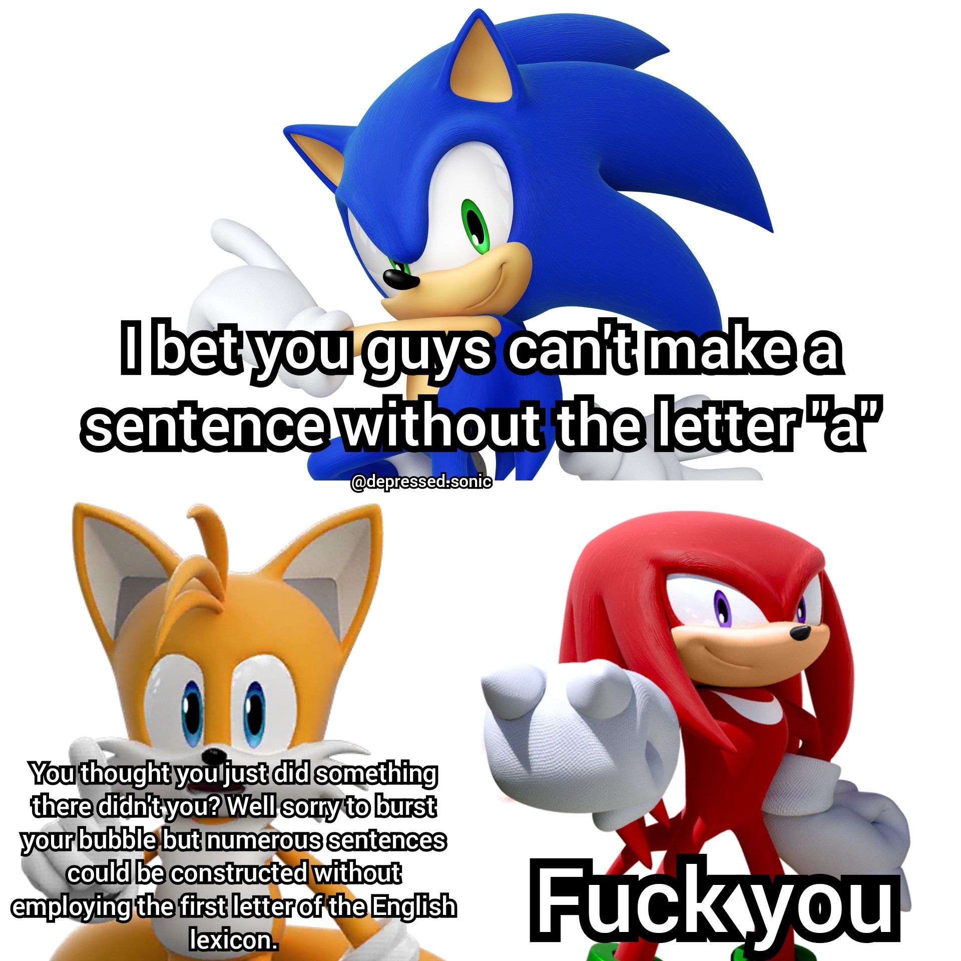 Sonic meme