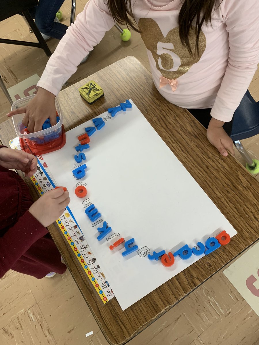 MrsKWood14's tweet photo. Our class loved practicing the letters with alphabet arcs! @BRRSDHamilton https://t.co/mZ6D5i1GFz