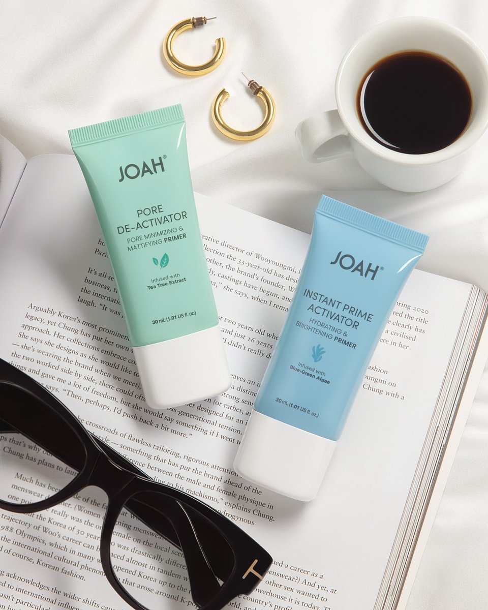 Joah_beauty's tweet photo. Pick your perfecting Primer:
π Pore Minimizing & Mattifying Primer
π Hydrating & Brightening Primer
#JOAHBeauty #prepandprime #skinprep #primer https://t.co/InOU51VnDp