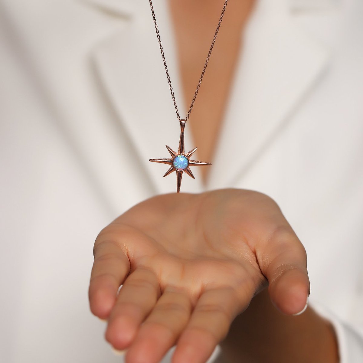 laveranza's tweet photo. Our necklace model with Sirius STAR design. Our wholesale sales abroad have started. If you want to try our products, you can contact us. https://t.co/sz9oMPx861