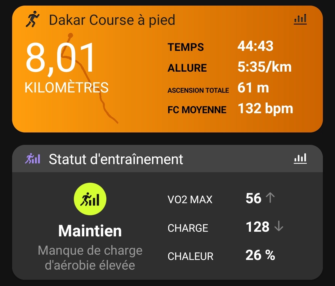 ModouFallAgro's tweet photo. Semaine/week 32:
✅#VersementPobar #4: 45 mn @ tapering
#Pobarbodychallenge
#marathon_pbc2021
#CourezDakar
#PobarGuide
#RunningWithTumiSole
@PobarChallenge https://t.co/v28HqzyhYG