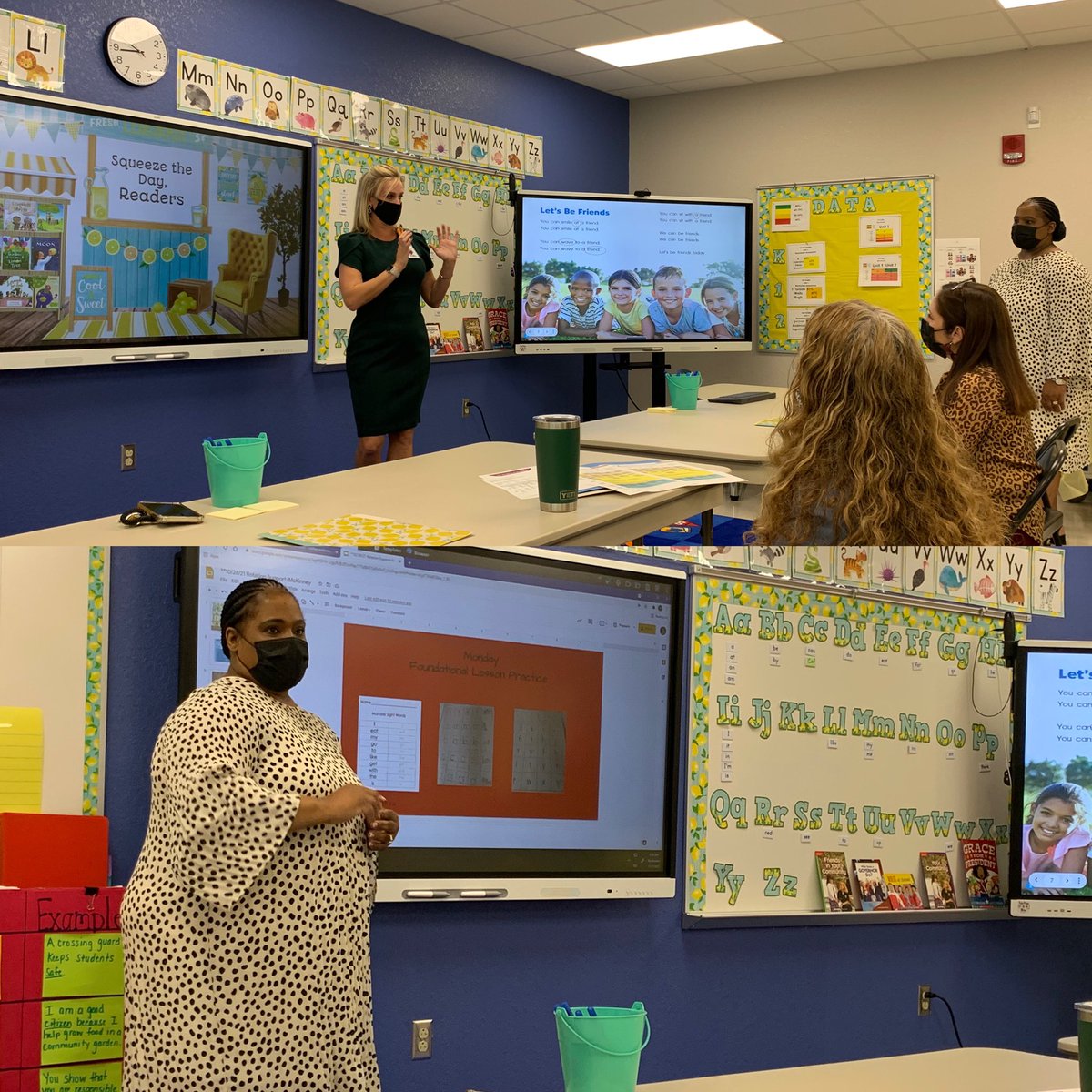 WashingtonElem5's tweet photo. Thank you @DianaFedderman and @VivianHolcombe1 for visiting the primary classes. The district is ensuring we continue to lead in 1st place.
#When you pour into data, it grows @NorthRegionELA https://t.co/QElEKL71qD