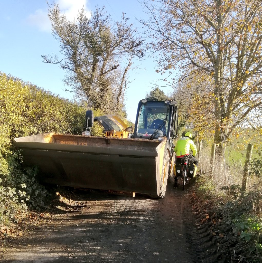 TimmyMallett's tweet image. A little traffic jam along #Pilgrimsway