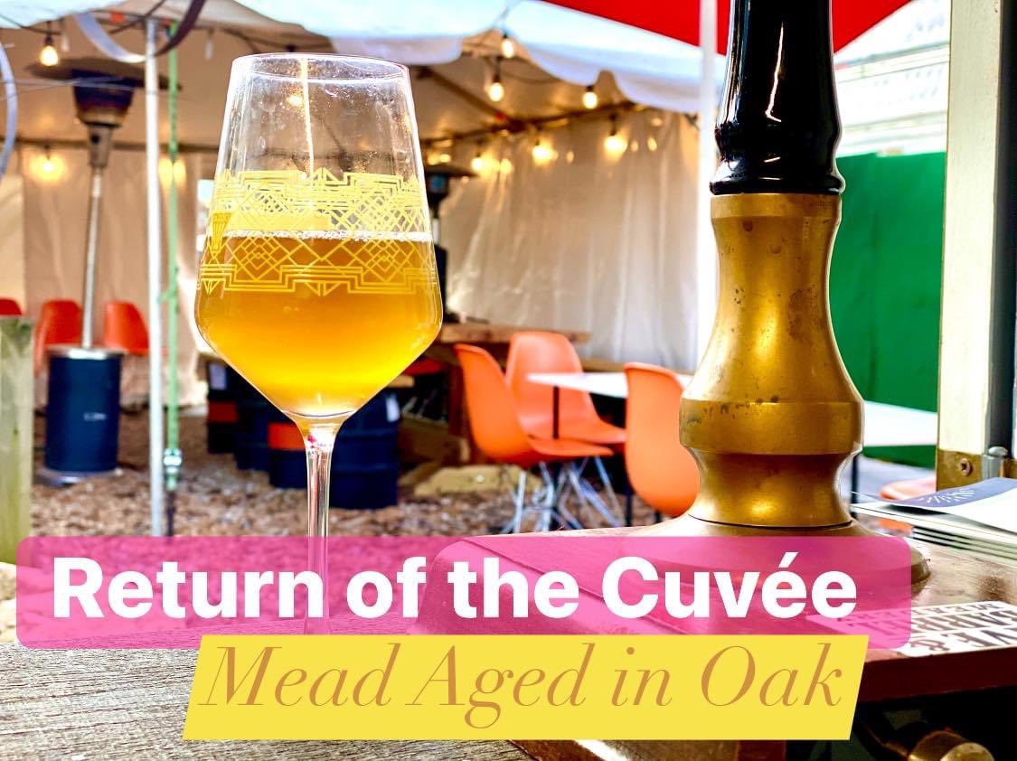 Next week, the Return of the Cuvée! Our mead aged in Oak. Available on Nov 24th on tap at the Mead Garden and bottled. 

#Mead
#Cuvee
#barrelagedmead
#kymeadery
#craftmead
#crestwoodky
#lagrangeky
#kyproud