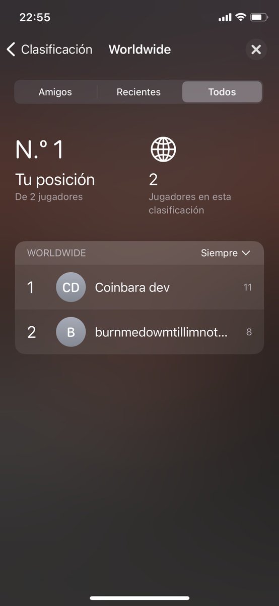 catcoingame's tweet photo. First game center user!🥳🥳🥳🥳 I’m REALLY happy. #ios #iphone #app #gamecenter #game #gamedev #indie #indiedev #solodev #happy #thankyou #wednesday #score #top #gaming https://t.co/Pa3zmAs4nt