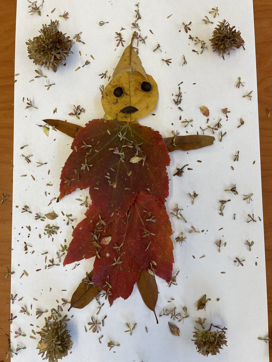 Today our <a href="/NESnewcomers/">NES Newcomers</a> class visited the library. We shared in story, went on a leaf walk and then built leaf people + animals and it was the most delightful experience that centered joy, laughter and creativity. We all needed this.