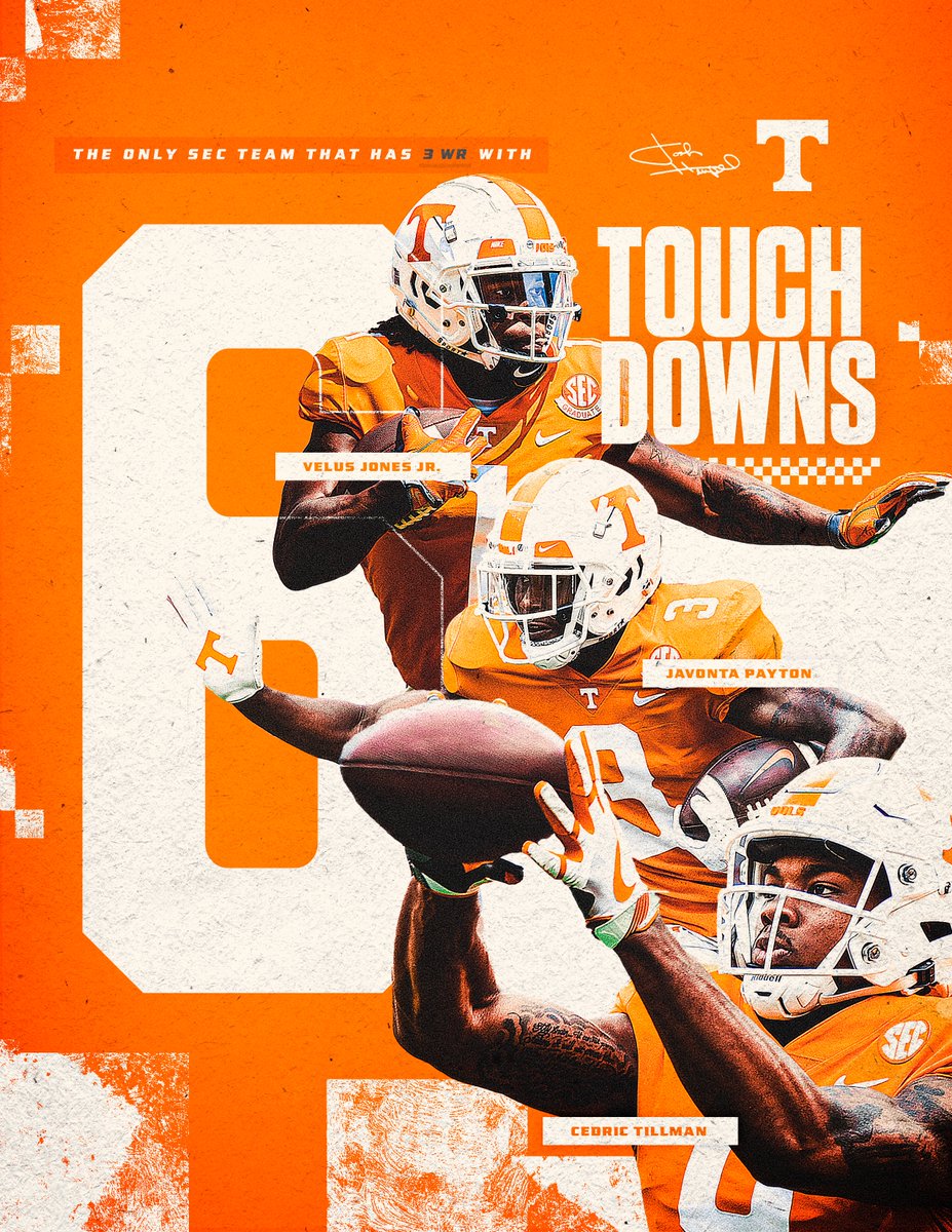 Vol_Football's tweet photo. This trio 🔥🔥🔥 https://t.co/99x9RDo3iL