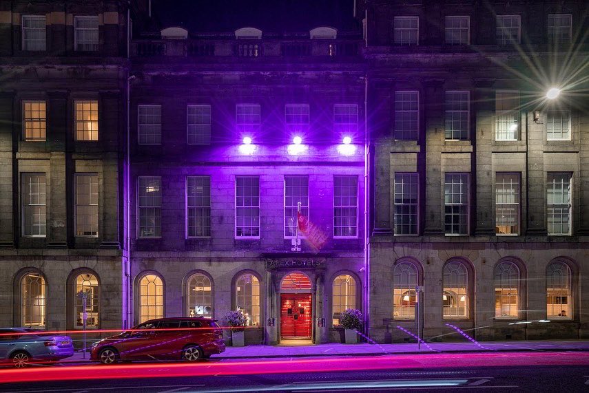 SSCBcharity's tweet image. Thank you for your support tonight for #worldprematurityday! Bristo Square, @ApexHotels, @Summerhallery and @The_Balmoral all turned PURPLE tonight to support SSCB and raise awareness for babies born too soon 💜 #1in10babies